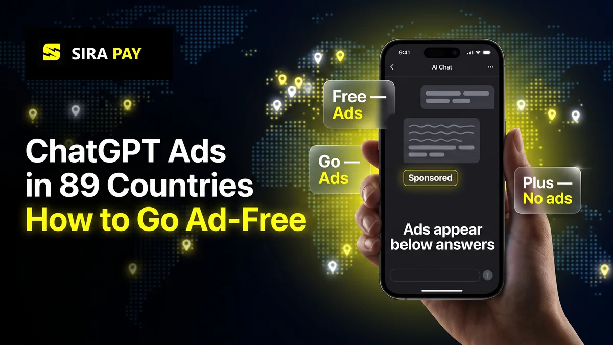 ChatGPT ads now appear in 89 countries on the Free and Go plans; Plus has no ads